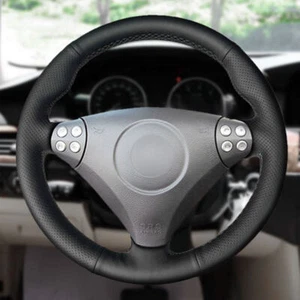 Schwarz Lenkradbezug Leder Deckel Für Mercedes Benz C-Class W203 SLK-Class R171 - Bild 1 von 5