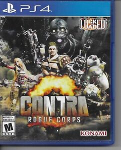 CONTRA, Rogue Corps, preowned video game, Play Station 4