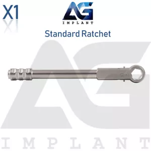 Llave de trinquete estándar 6,35 mm controlador para instrumento de herramienta dental - Imagen 1 de 4