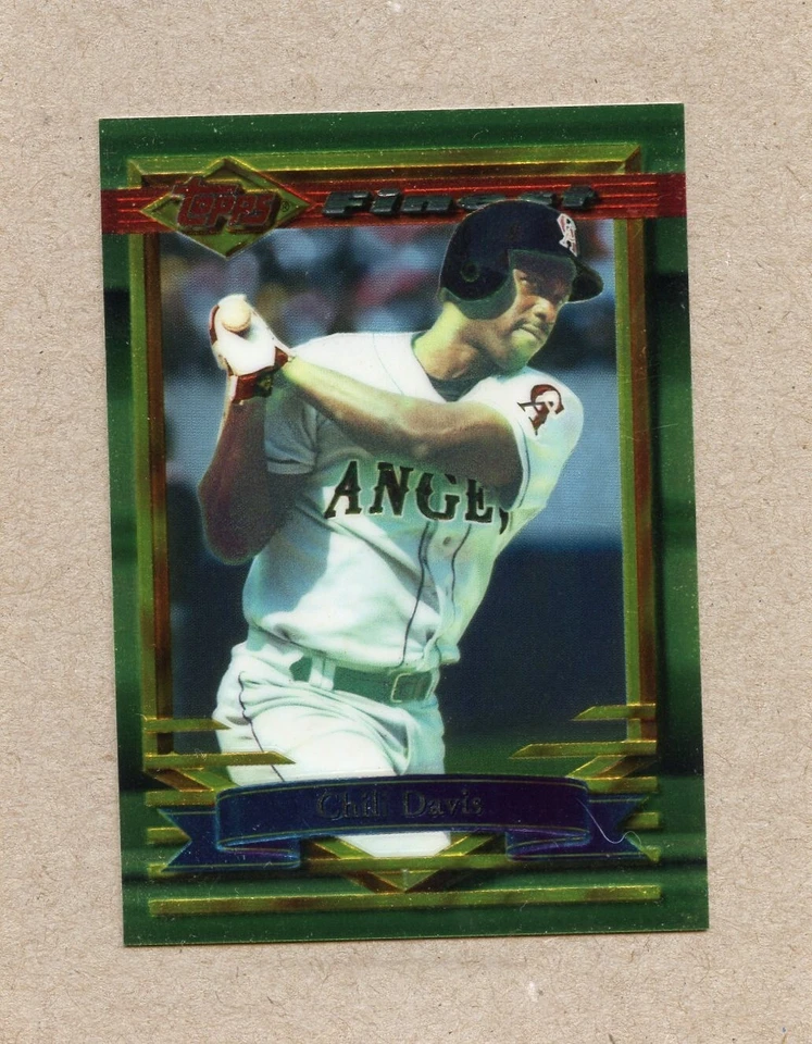 1994 Topps Finest Chili Davis #112 Los Angeles Angels - Image 1 of 1