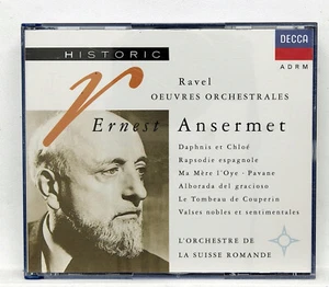 ERNEST ANSERMET ⸺ RAVEL Orchestral works ⸺ DECCA 2xCDs full silver NM - Imagen 1 de 2