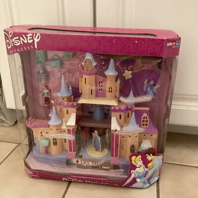 JUEGO PALACIO CASTILLO MUSICAL MÁGICO CENICIENTA PRINCESA DISNEY Nuevo RARO Foto 1 de 4