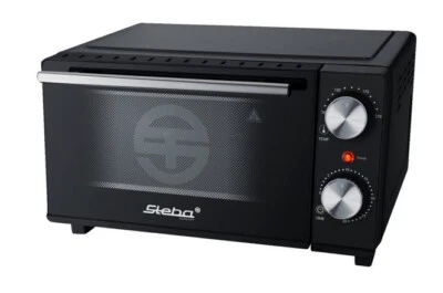 Steba Mini-Backofen 9L 659W Timer Backblech Doppel-Glastür Krümelklappe - Bild 1 von 3