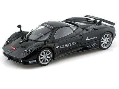 1/24 MotorMax Pagani Zonda F Nurburgring Diecast Model Car Negro 73370 Foto 1 de 3