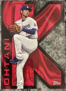SHOHEI OHTANI K-Zone! 2025 TOPPS SERIES 2 SSP Rare CASE HIT #KZ-11 Dodgers - Picture 1 of 2
