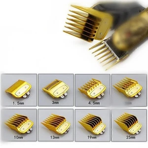Set tagliacapelli professionale 8 pezzi clip guide limite pettini protezioni strumento per Wahl - Foto 1 di 15