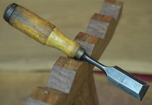 B&O Libergsfab Eskilstuna Schweden 1" abgeschrägte Kante Erl Holz Holzbearbeitung Meißel - Bild 1 von 14