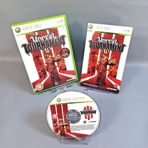 Unreal Tournament III (3) Xbox 360 PAL Pegi 16 Completo con Manual Probado FREEPOST - Imagen 1 de 10