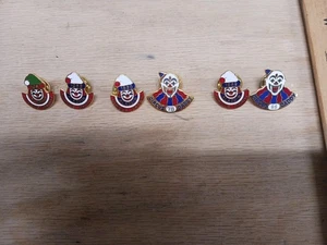 Vintage Circus Daddy Hat Pins 1978 Aladdin Clown Circus Hat Pins Lot - Picture 1 of 12