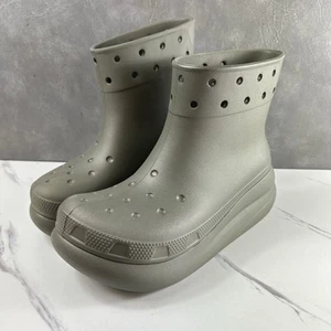 Croc Crush Wellies Boots - Green - Size 7 - Picture 1 of 6
