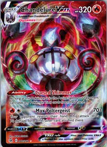 Chandelure VMAX 040/264 SWSH08: Fusion Strike Ultra Rare - NM - Picture 1 of 2