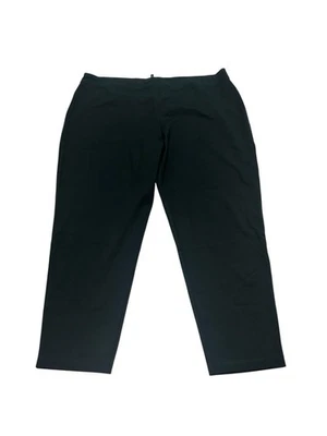 Брюки без застежек женские Eileen Fisher 3X зеленые эластичные на талии смесь Tencel - Изображение 1 из 4