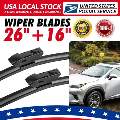 Limpiaparabrisas MGT 26"+16" OEM repuesto Lexus NX200t NX300 NX300h 2022-2015 Foto 1 de 4