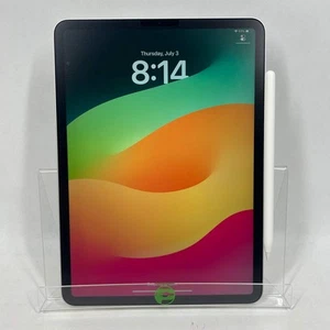 Solo WiFi Apple iPad Pro 11" 2da Generación 256GB PLATEADO NXDD2LL/A Con Apple Pencil - Imagen 1 de 7