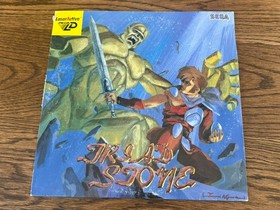 LaserActive -Triad Stone- Mega LD Laserdisc SEGA 1994 Laser Pioneer Japan Import