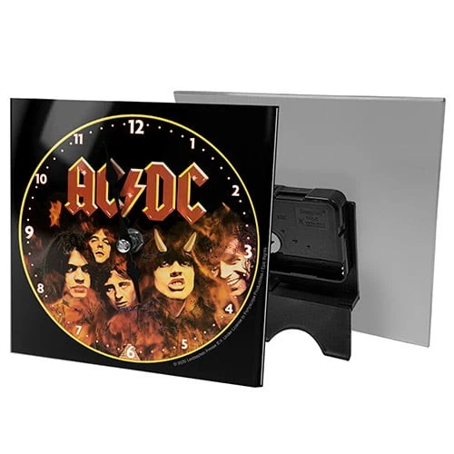 ACDC Highway To Hell Analogue Glass Clock Christmas gifts - image 1 of 1