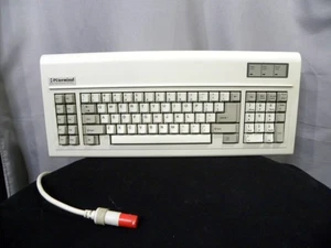 Unità tastiera vintage PCTerminal 84 tasti Space Invaders cablata XT TESTATA IBM Comp - Foto 1 di 12