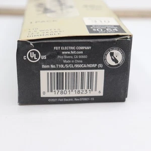 Feit Electric 40-Watt Equivalent T10 Dimmable Spiral Filament Light Bulb E26 - Picture 1 of 4