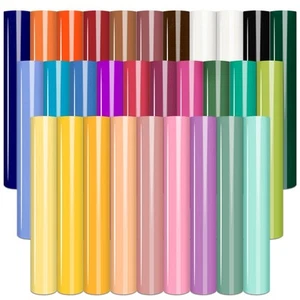 Puff Vinyl Heat Transfer - 30 Sheets 12 x 10inches 3D Puff HTV Heat Transfer ... - Picture 1 of 7