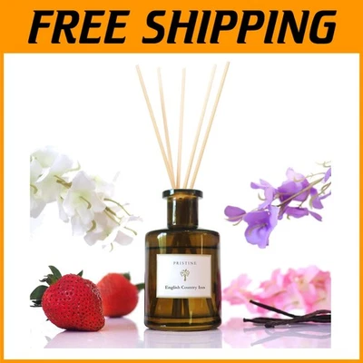 English Country Inn Reed Diffuser - Strawberries, Musk & Vanilla Essence - Image 1 of 4