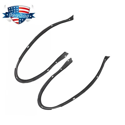 1 pair Headlight Rubber Seal Trim Strip for Porsche Cayenne 2011 2012 2013 2014 - Image 1 of 4