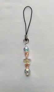 Star Bead Phone Charm Dangle Lanyard Hanging Pendant Chain Car Decor Handmade - Zdjęcie 1 z 4