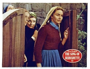 The Song Of Bernadette Lobby Card Anne Revere Jennifer Jones 1943 Old Photo