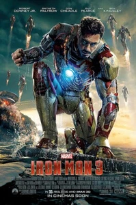 Marvel Iron Man 3 Movie Premium POSTER MADE IN USA - PRM603 - Picture 1 of 6