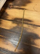 14KGE Gold Plated Rope Bracelet B. C. Lind