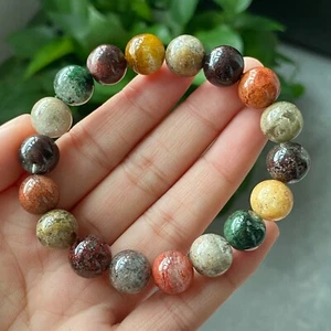 11 mm Natürliche Farbe Phantom Quarz Kristall Perlen Armband AAA C1238 - Bild 1 von 6