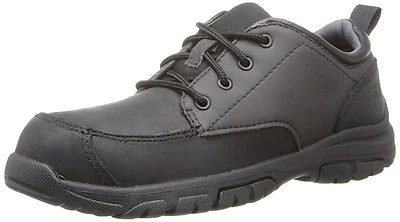 Timberland Discovery Pass Оксфорд обуви простоя носок из черной кожи Sz 4 M ребенка ясельного возраста новый - Изображение 1 из 4