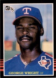 1985 Donruss George Wright Baseball Cards #256
