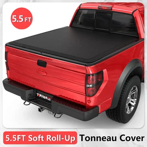 Soft Roll-Up Tonneau Cover for 2015-2025 F150 5.5FT 67.1" Truck Bed - Picture 1 of 11