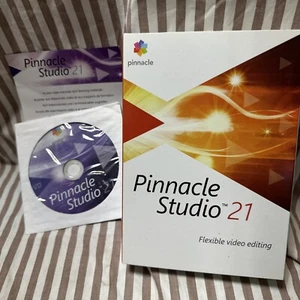 Pinnacle Studio 21 Software Flexible Video Editing Retail Open Box USA CD or DL - Picture 1 of 8