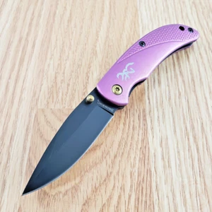 Browning Prism 3 Liner Folding Knife 2.38" 7Cr17MoV Steel Blade Aluminum Handle - Picture 1 of 12