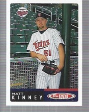 2002 Topps Total Baseball #966 Matt Kinney