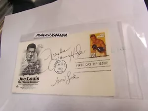 Marvelous Marvin Hagler Autographed Signed First Day Cover Envelope - Picture 1 of 3
