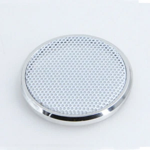 2pcs 2 "pulgadas de altavoz rejilla cubierta audio círculo decorativo malla metálica 90mm / 3.54 " - Imagen 1 de 3