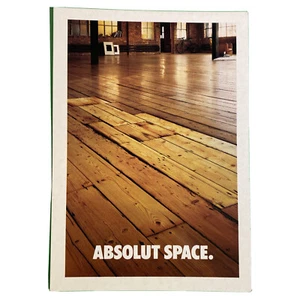 Vintage Werbekarte Absolut Vodka Promocard Nr. 149 Absolut Space - Bild 1 von 5
