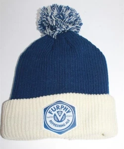 Furphy Refreshing Ale Draught Beer Beanie OSFM Unisex BNWOT Pom Pom Winter Hat - Picture 1 of 3