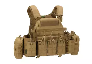 WARRIOR assault system GENUINE vest DCS G36 Config COYOTE CB BROWN - size L - Picture 1 of 11