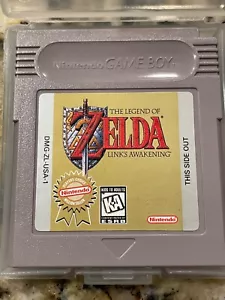 Legend of Zelda Links Awakening Nintendo GameBoy Authentic with test photo - Picture 1 of 9