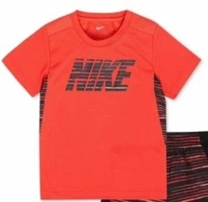 Nike Boys T-Shirt Top ONLY Orange Size 4 NWT - Picture 1 of 2