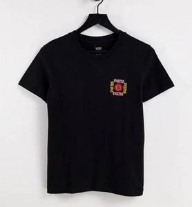 Camiseta VANS Niño S/S NOMADIC CREW - Negra - Pequeña - NUEVA CON ETIQUETAS - ÚLTIMA IZQUIERDA - Imagen 1 de 2