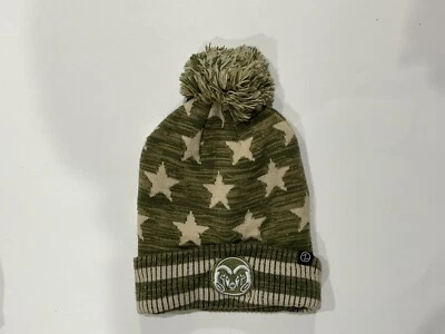 Colorado State Rams Zephyr Hat Cap Pom Beanie Operation Hat Trick NWT - Image 1 of 2
