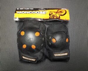 Mongoose Bicycles MG506 Superior Gel Knee & Elbow Pads Brand New And Sealed 