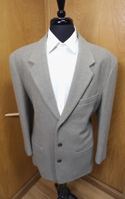 Blazer Hombre Abrigo Deportivo Chaqueta Wilkes Rodriguez 42r Lt Salvia Parche Bolsillos S#54 Foto 1 de 4