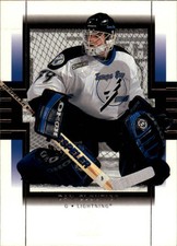 1999-00 SP Authentic Lightning Hockey Card #79 Dan Cloutier