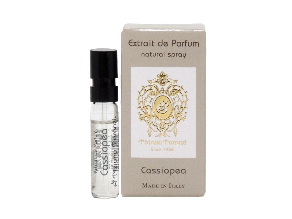 TIZIANA TERENZI CASSIOPEA EDP 1.5ml .05fl oz x 1 COLOGNE PERFUME SPRAY SAMPLE - Image 1 of 1