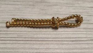 Antike Brosche Blumen Gold Farbig Perle Trachtenschmuck Retro Design Vintage - Bild 1 von 7